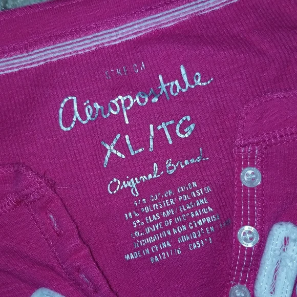 Hot pink Aeropostale thermal - Picture 2 of 2